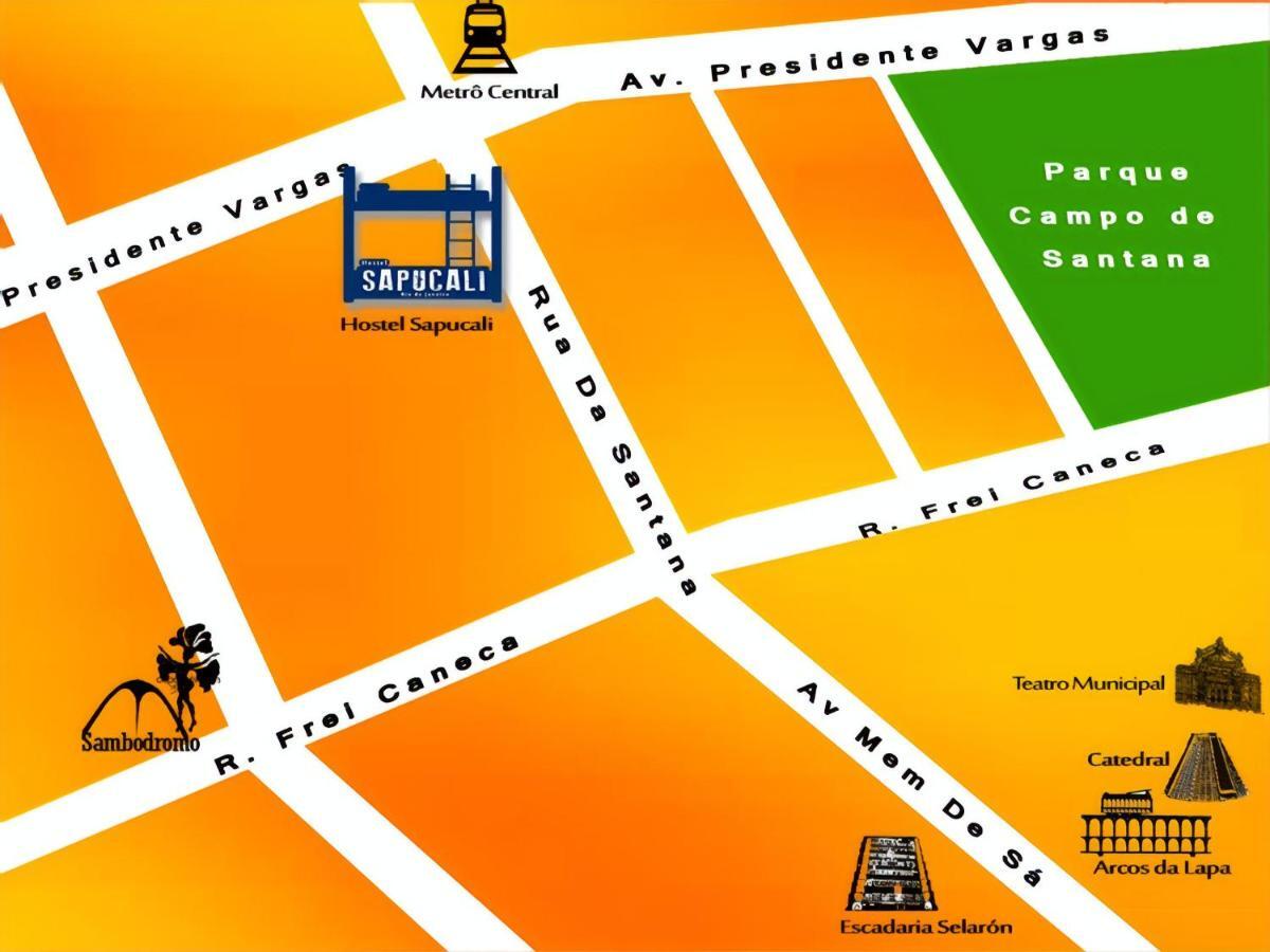 Sapucali Privative Hostel Rio de Janeiro Eksteriør bilde